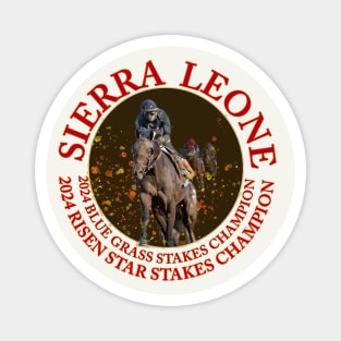 2024 Kentucky Derby Contender Sierra Leone design Magnet